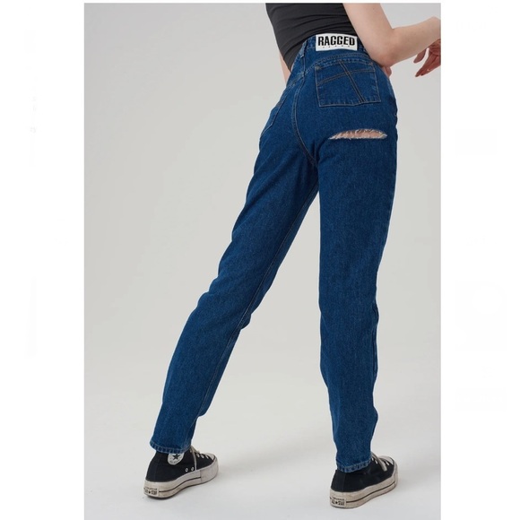 The Ragged Priest Butt Cut Jeans in Indigo - Picture 2 of 9